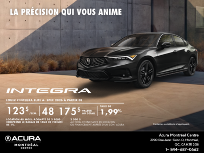 Acura Integra 2026