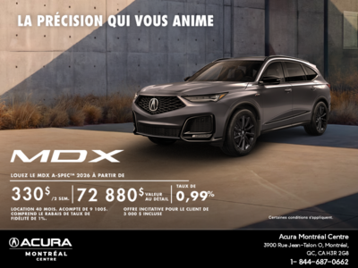 Acura MDX 2026