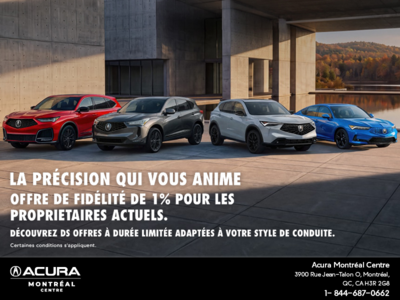 L'événement mensuel Acura