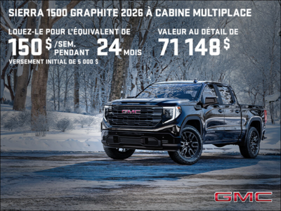 Le GMC Sierra 1500 2026