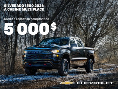 Procurez-vous le Chevrolet Silverado 1500 2026