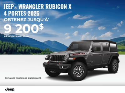 Conduisez un Jeep Wrangler 2025!