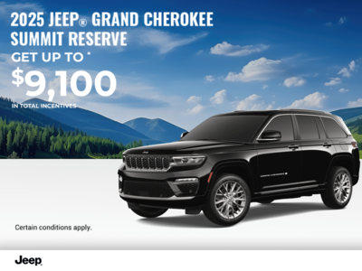 Get the 2025 Jeep Grand Cherokee!