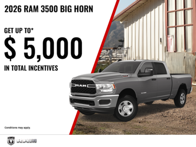 Get the 2026 RAM 3500