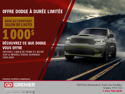 L'événement mensuel Dodge