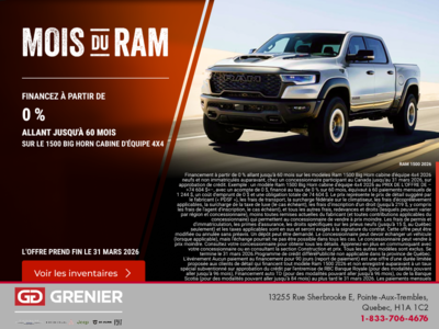 L'événement mensuel RAM