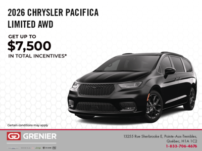 2026 Chrysler Pacifica