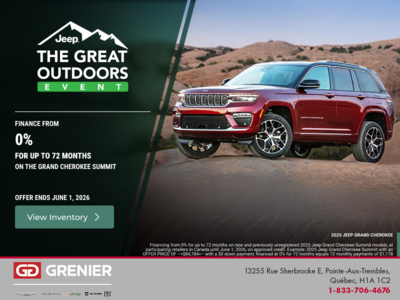 Get the 2025 Jeep Grand Cherokee !