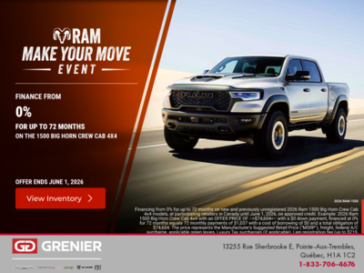 Get the 2026 RAM 1500
