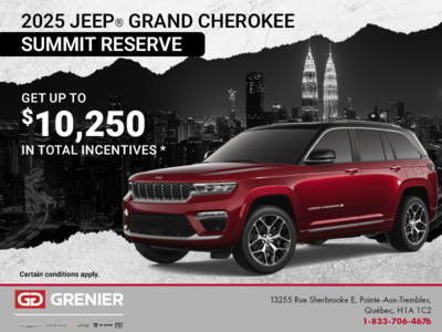 Get the 2025 Jeep Grand Cherokee !