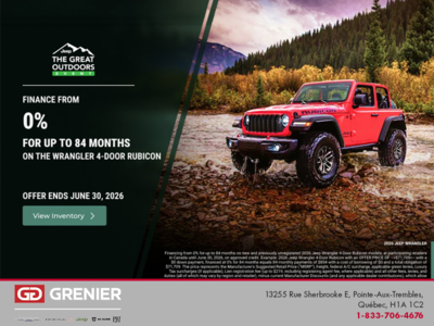 Get the 2026 Jeep Wrangler!