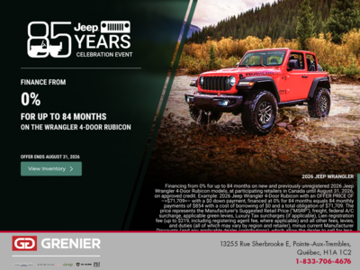 Jeep Monthly Event