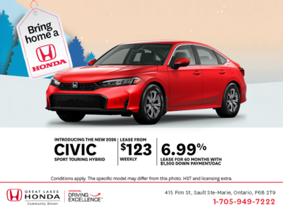 Get the 2026 Honda Civic Hybrid!