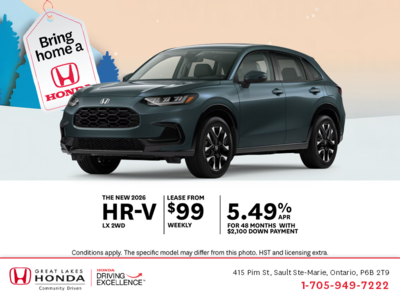 Get the 2026 Honda HR-V