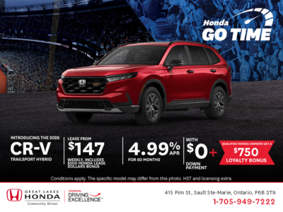 Get the 2026 Honda CR-V hybrid!