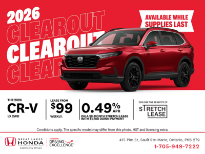 Get the 2026 Honda CR-V!