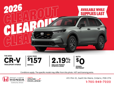 Get the 2026 Honda CR-V hybrid!
