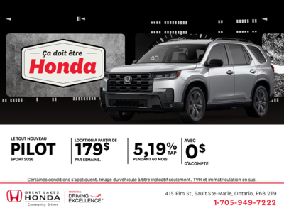 Honda Pilot 2026