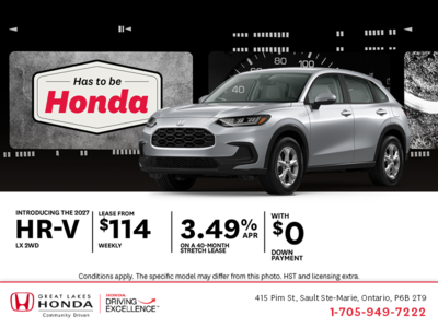 Procurez-vous la Honda HR-V 2027