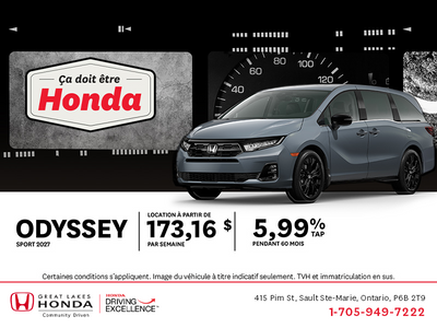 Honda Odyssey 2027