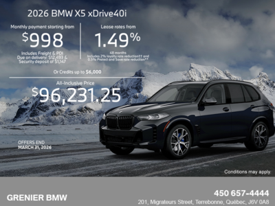 2026 BMW X5