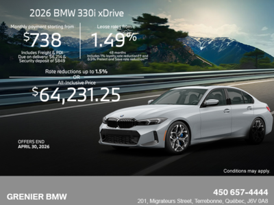 2026 BMW 330i xDrive
