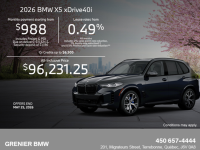 2026 BMW X5