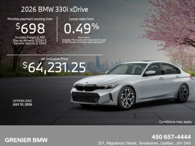 2026 BMW 3 Series Sedan