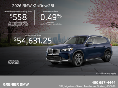 2026 BMW X1