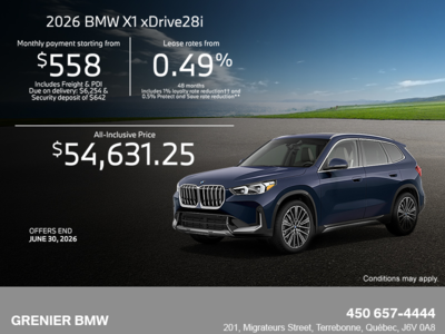 2026 BMW X1