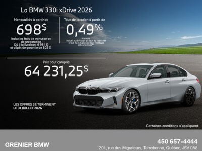 BMW 330i xDrive 2026
