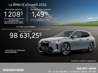BMW iX xDrive60 2026