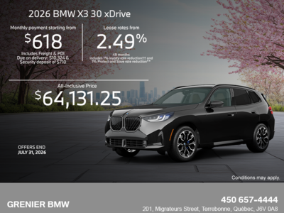 BMW X3 2026