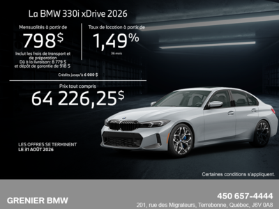BMW 3 Series Sedan 2026