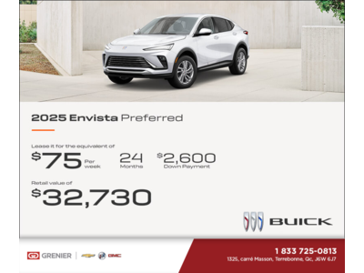Get the 2025 Buick Envista