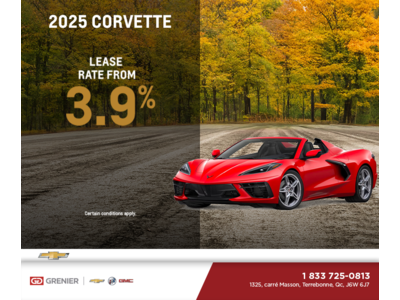 Get the 2025 Chevrolet Corvette