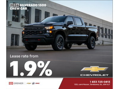 Get the 2026 Chevrolet Silverado 1500