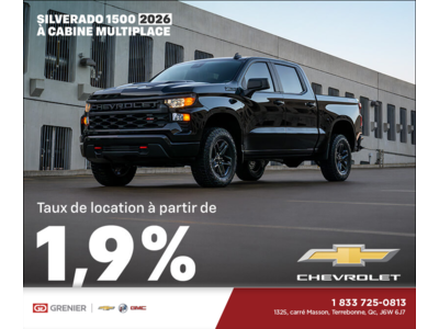 Procurez-vous le Chevrolet Silverado 1500 2026