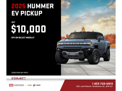 The 2025 GMC Hummer EV SUV