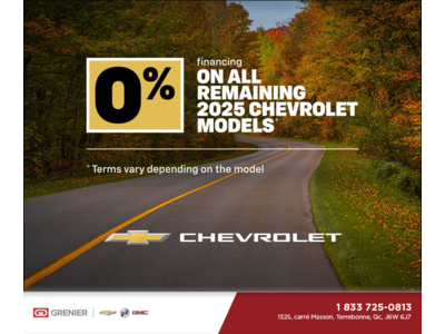 Chevrolet Monthly Event!