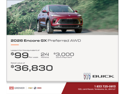 Get the 2025 Buick Encore GX