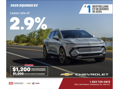 Get the 2025 Chevrolet Equinox EV