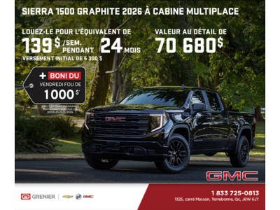 Le GMC Sierra 1500 2026