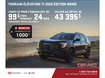 Le GMC Terrain 2026