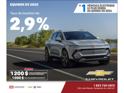 Procurez-vous le Chevrolet Equinox EV 2025
