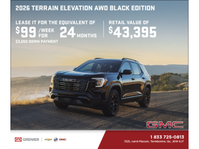 The 2026 GMC Terrain