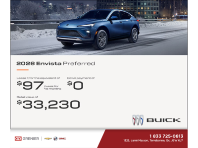 Get the 2026 Buick Envista