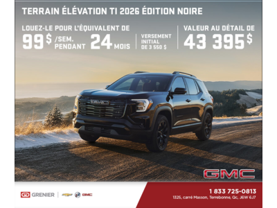 Le GMC Terrain 2026