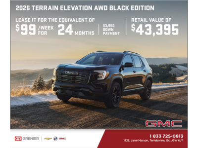 The 2026 GMC Terrain