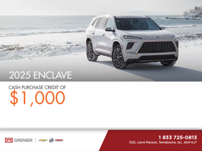 Get the 2025 Buick Enclave